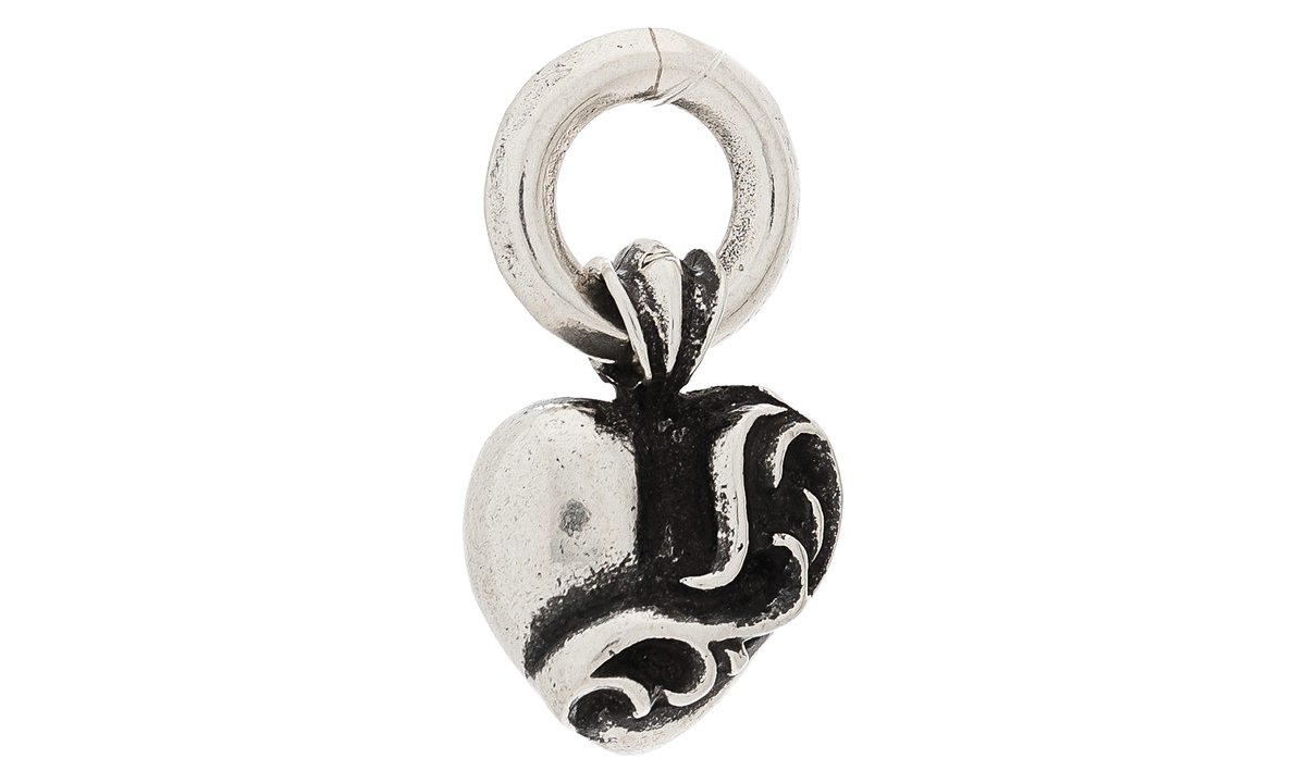 Heart Charm Pendant "Silver" CHRM2054