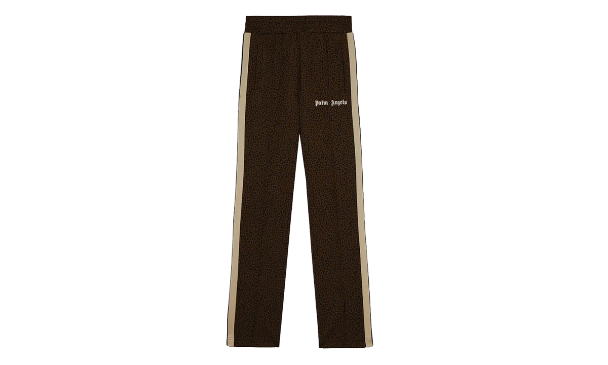 Leopard Track Pants "Military / Black / White" PMCJK001S22FAB0175610