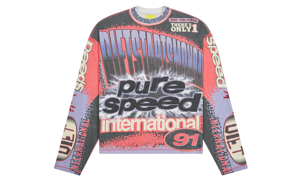 MX Racing Jersey "Black / Red / Purple" DSM FW26 051