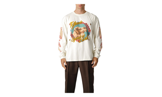 Legends Of Dakar Long Sleeve Tee "Vintage White / Multi" RHFW26TT13012 6502