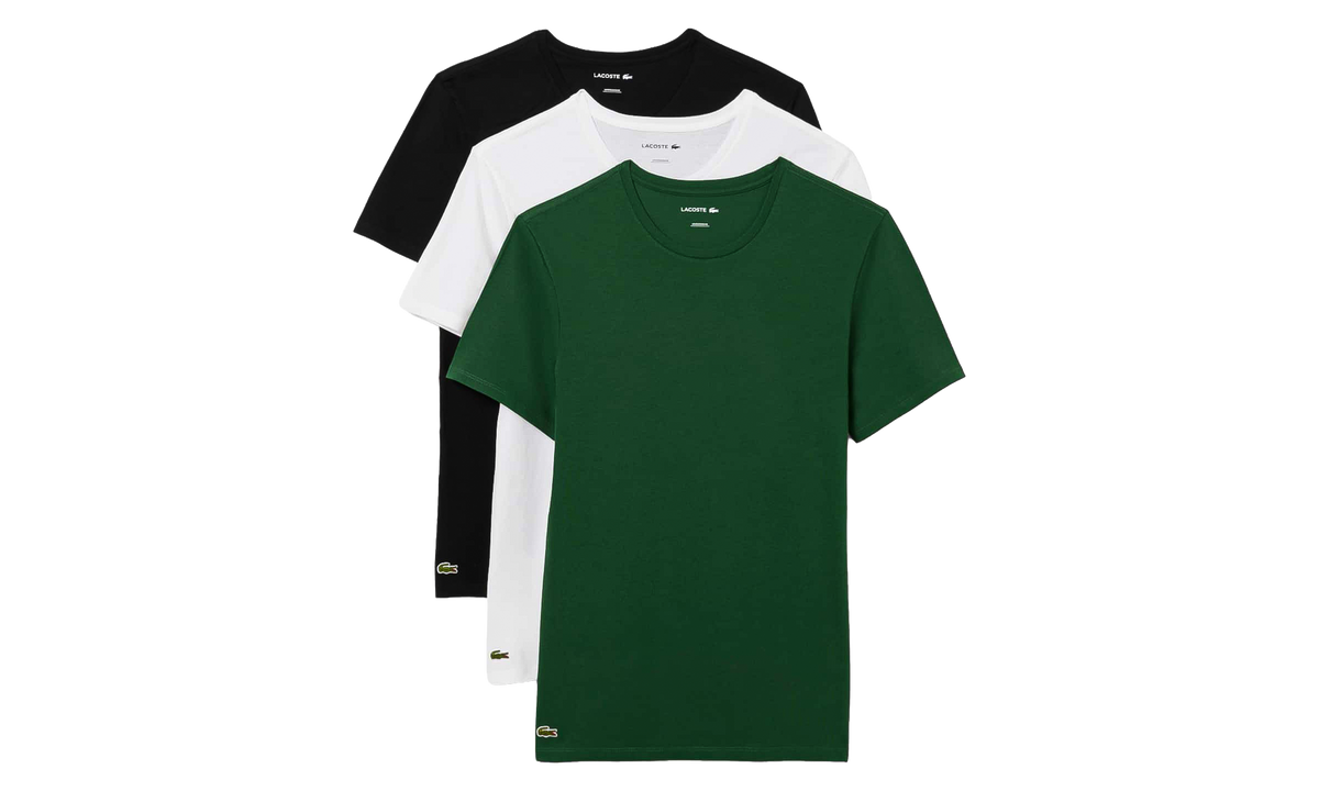 3-Pack Slim Fit Undershirts "Green / White / Black" TH2273 51 ISZ