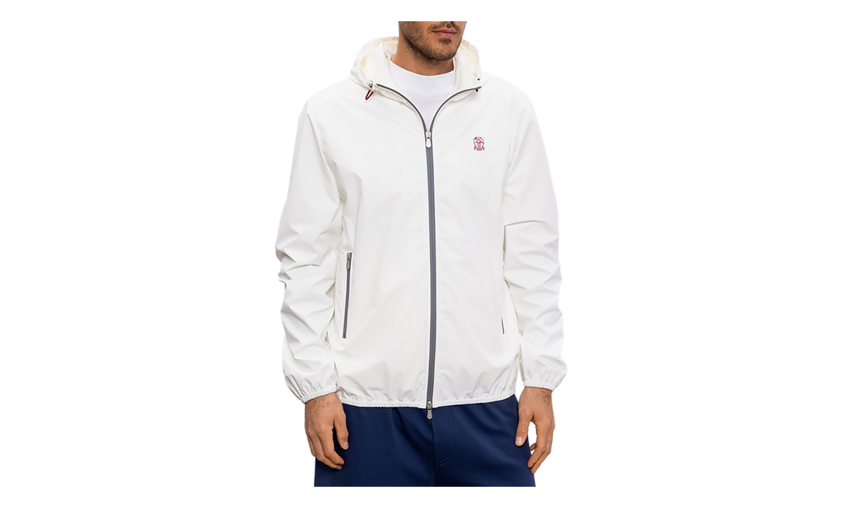 Zip-Front Jacket "Off White" BRUN2924