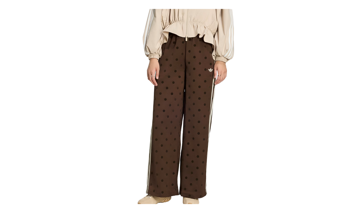 SATIN POLKA DOTS WIDE LEG PANT "Auburn" LI2847