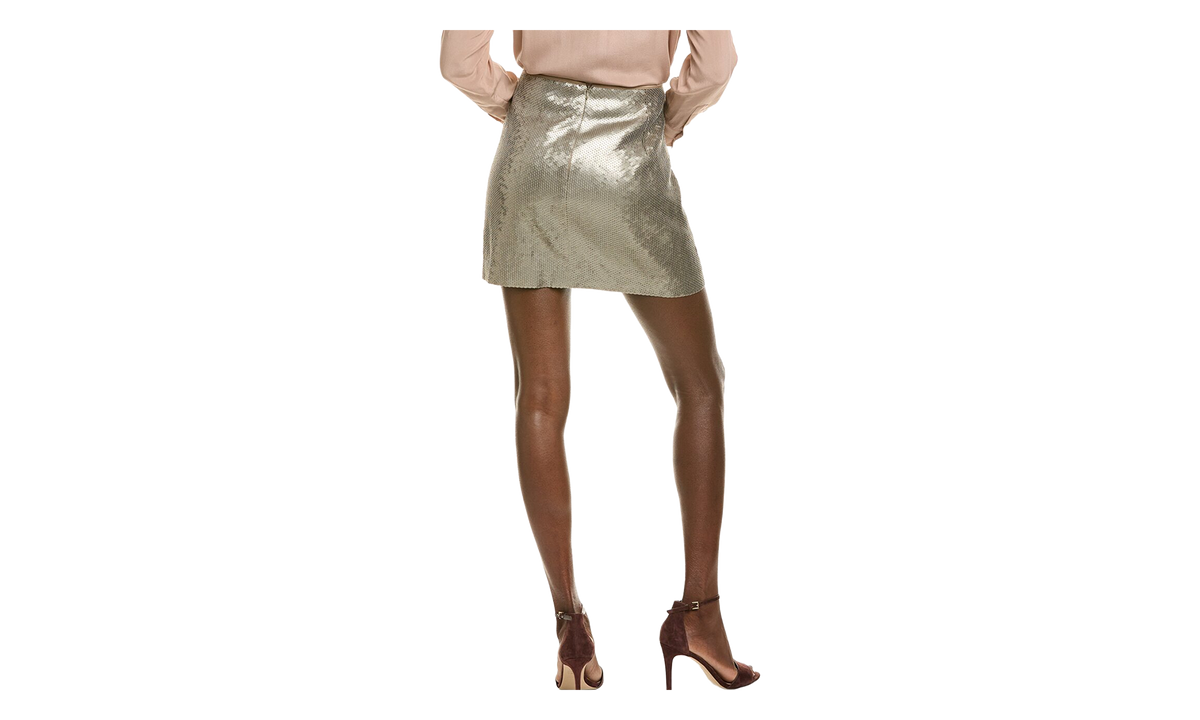 Light Mole Textured Mini Skirt WMNS "Light Mole" BRUN2652