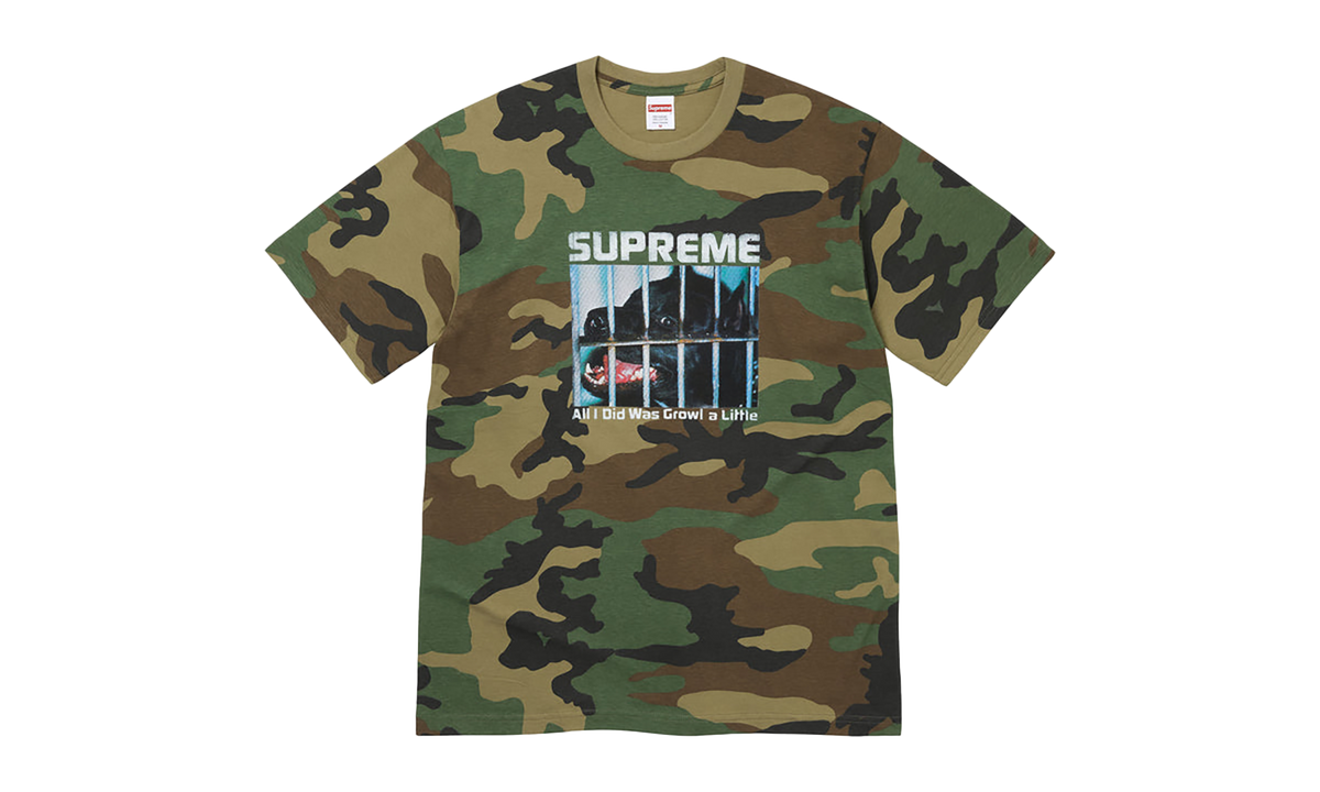Growl Tee "FW26 - Woodland Camo" SU28866