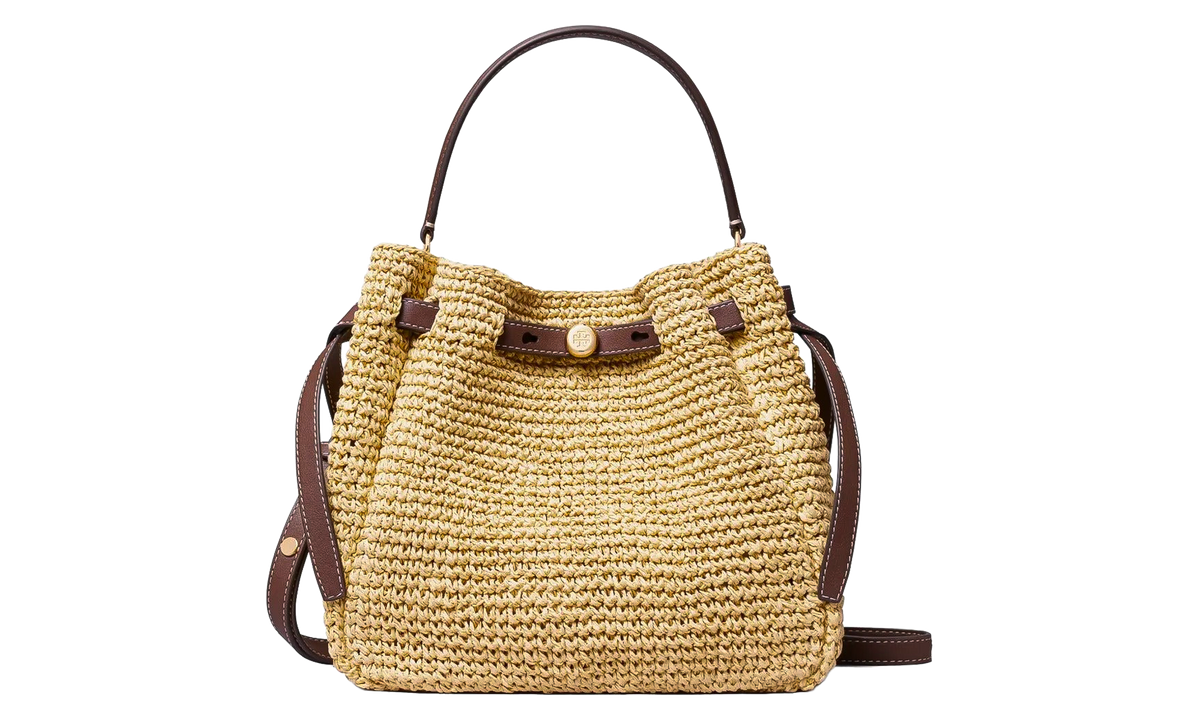 Romy Straw Bucket Bag "Natural" 178665 254