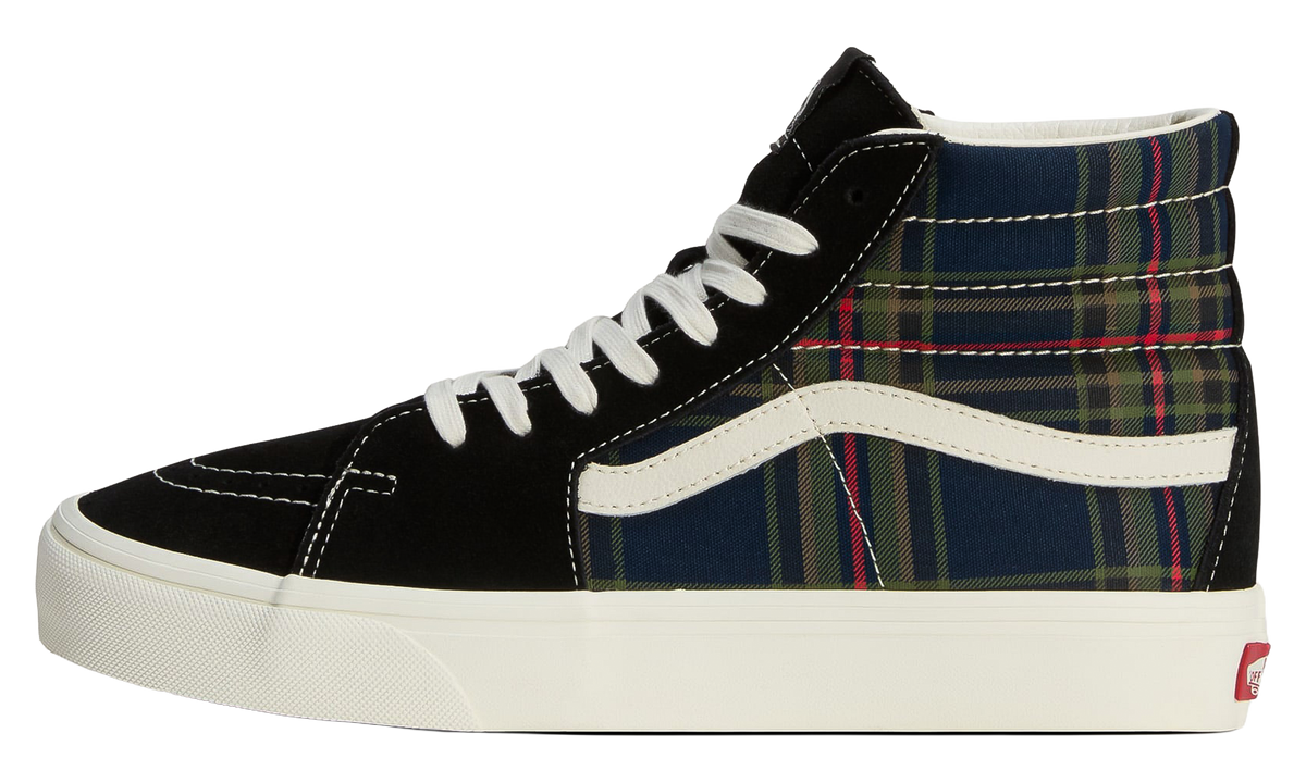 Sk8-Hi "Plaid Black Multi" VN000Y18BML
