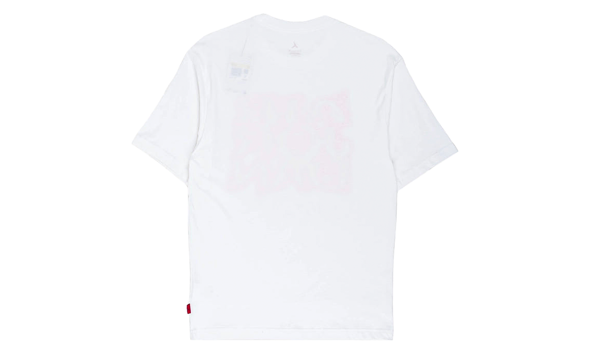 Jordan Brooklyn '85 Infrared Short Sleeve Crew Tee "White" IX5411 100