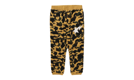 1st Camo Sweat Pants "Yellow" 1J80 152 002 Yellow