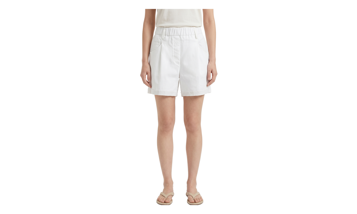 Relaxed Shorts WMNS "White" BRUN2776