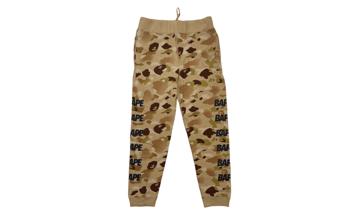 Side Logo Sweatpants Ape Camo "Khaki Multi" BSLCSK