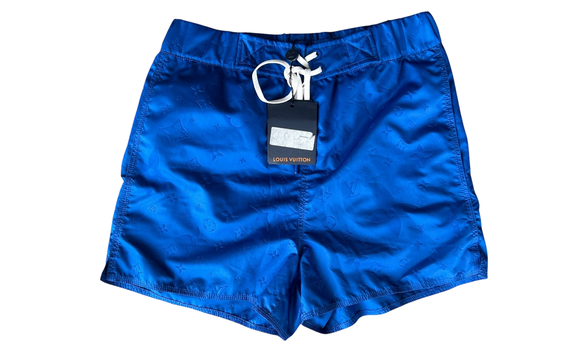 Monogram Swim Shorts "Blue" 1A5D5W