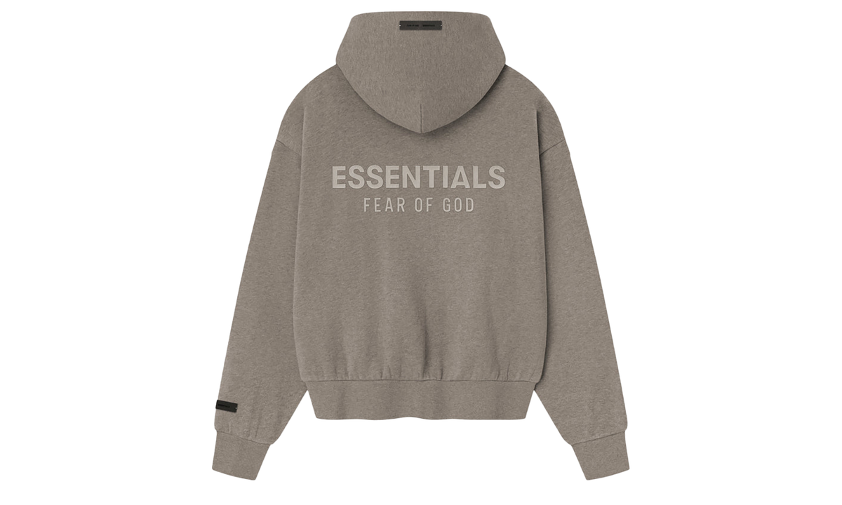 CLASSIC FIT FLEECE ZIP-UP HOODIE "HOMESTEAD HEATHER" 192SP254783F