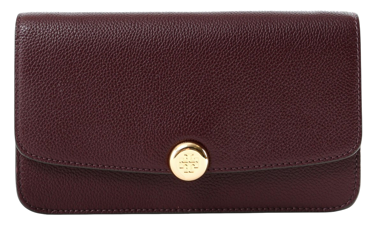 Romy Flap Crossbody Bag "Dark Carmine" 184309 600