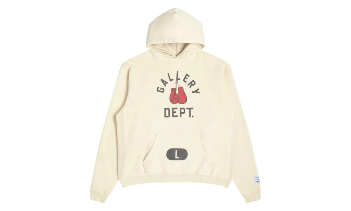 Boxing Gloves Logo Hoodie "Cream" AEQWMZWT