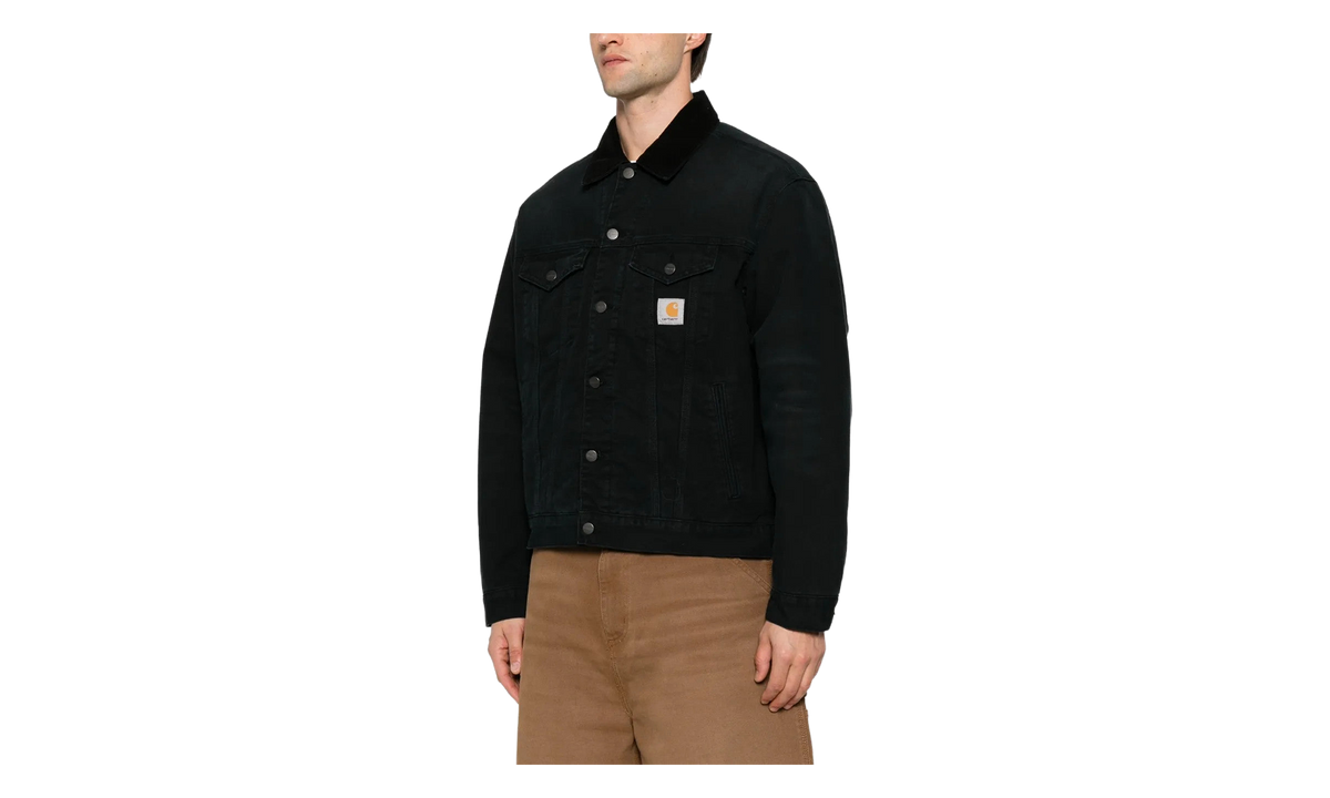 OG Trucker Jacket "Black / Stone Canvas" I037058 00E4O