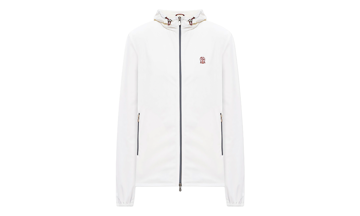 Zip-Front Jacket "Off White" BRUN2924