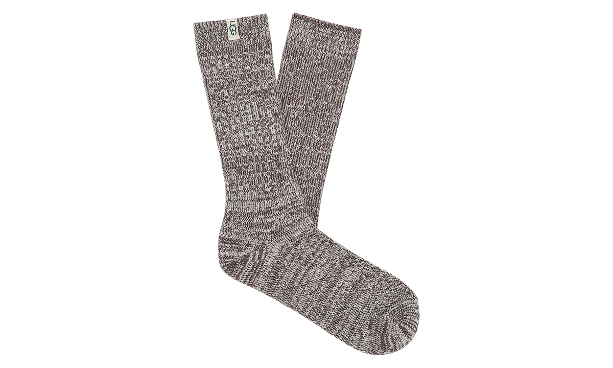 Rib Knit Slouchy Crew Socks "Nightfall" 1014832 NHT