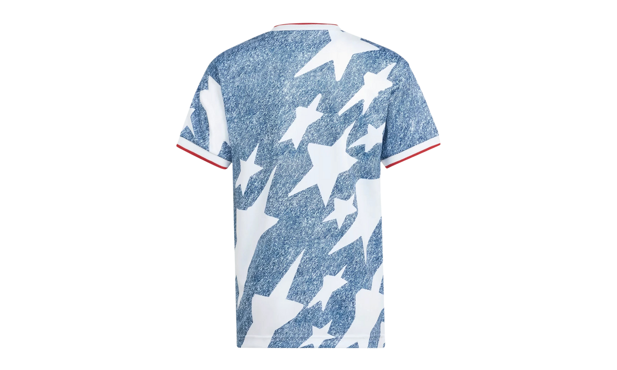 Denim Graphic Jersey GS "White / Dark Blue" KD6881
