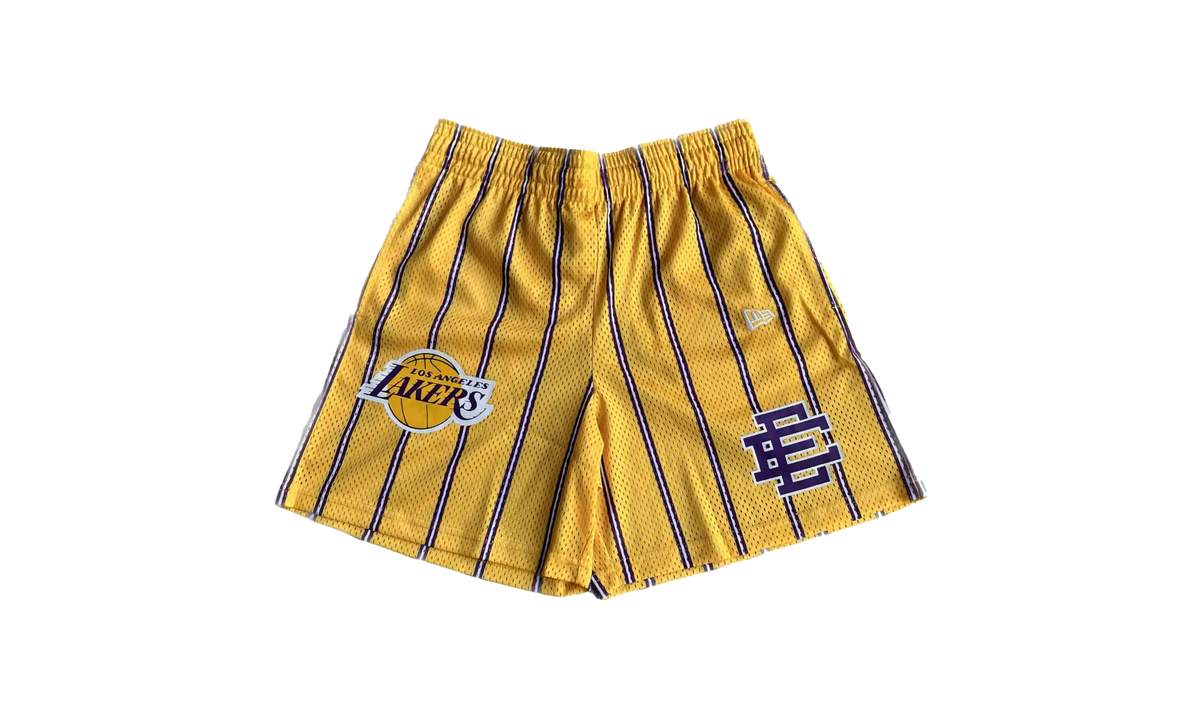 EE Basic Shorts "Los Angeles Lakers" SHLALMSH YELPRP