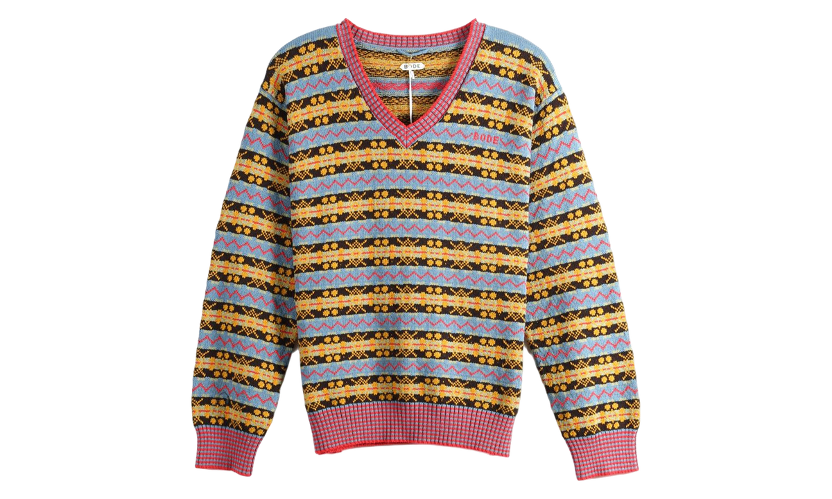 Bracken Sweatshirt "Blue / Multicolor" MRF26KT021 BLUE MULTI