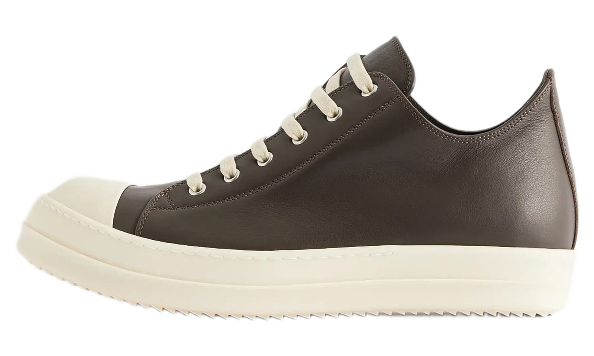 Ramones Leather Leather Low "Grease / Milk" RU01F2891LGYX