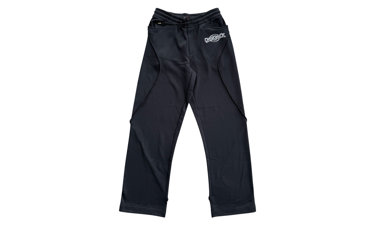 Oversized Panelled Sweatpants "Black / Silver" U AW25 JTR 314 01 M