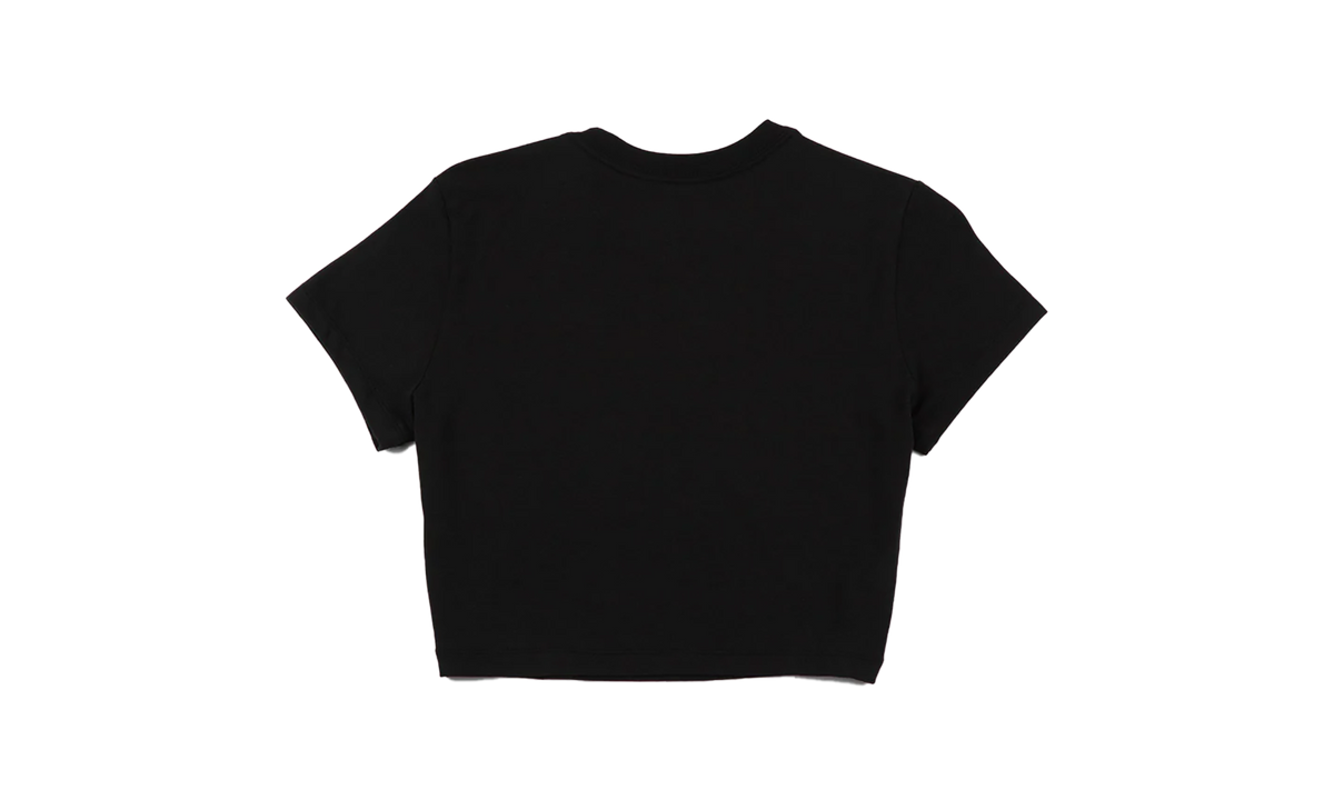 NSW Chill Knit Cropped Tee WMNS "Black" HF9538 010