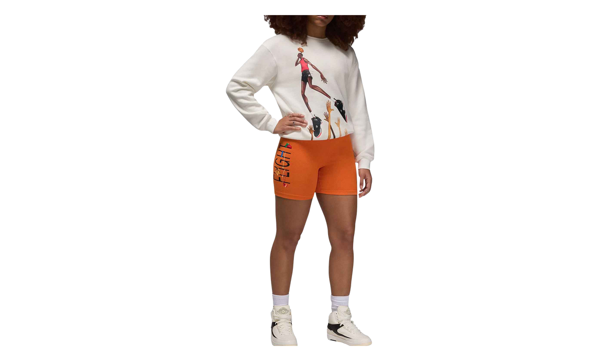 Jordan Artist Series by Darien Birks Shorts WMNS "Campfire Orange / Burnt Orange" HF5480 893