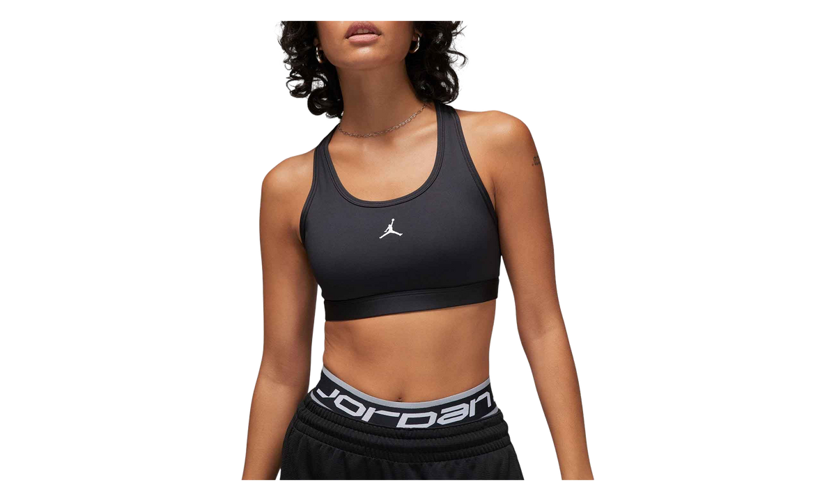 Jordan Sport Medium-Support Padded Jumpman Bra WMNS "Black / White" FB6872 010