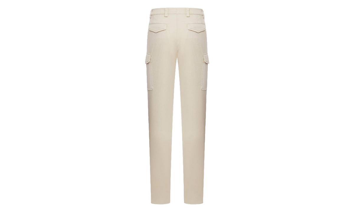 Cotton Cargo Trousers "Linseed" BRUN2871