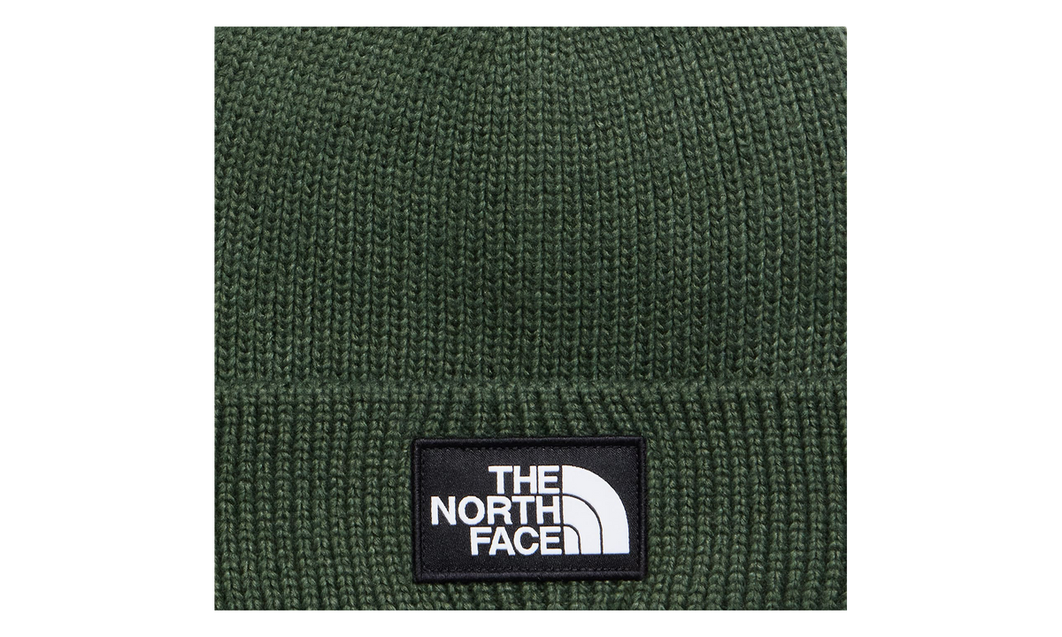 TNF Logo Box Cuffed Beanie "Green" 8CHE NLW