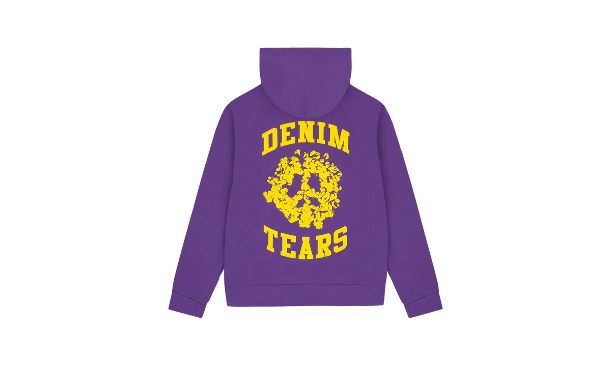Denim University Zip Hoodie "Purple" DT198