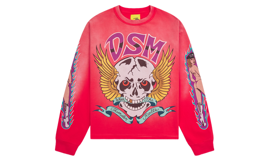 Thunder Long Sleeve Tee "Red" DSM FW26 055