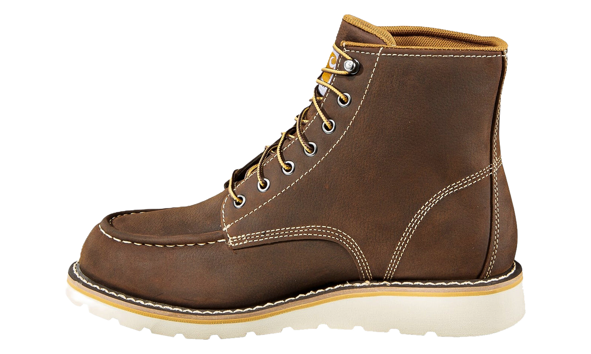 Moc Toe Wedge Boot "Dark Bison Oil Tanned" CMW6095